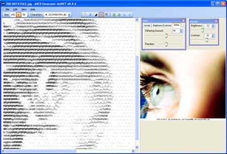 ASCGEN Ascii Generator dotNET (Imagem com Caracteres)